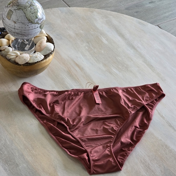 2pcs SKIMS Stretch Satin Bikini Berry 4X NWT - Picture 12 of 14